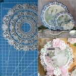 Circle Frame Metal Cutting Dies Scrapbooking Embossing Paper Card Crafts Stencil