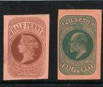 GB Postal Stationery Official INSPECTOR OF FACTORIES LO23 & LO32 c1900 40e.1