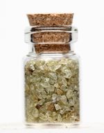 ADMIRE PALLASITE METEORITE OLIVINE JAR Gemstone Peridot Authentic SPACE GEM