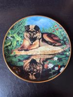 Danbury Mint German Shepherd Plate “On Reflection” by John Lewis Fitzgerald