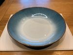 Denby  Azure Haze Pasta  Bowl  x 1 Stoneware Tableware Diameter 22cm Brand New