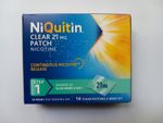 NiQuitin Clear - Step 1 - 21mg - 14 Patches