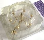 Dolls House 6 Arm Chandelier 1/12th Scale NOS Wonham Collection EL194 RRP £57