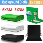 10FT 20FT Muslin Photo Backdrop Screen Photography Cotton Background Studio