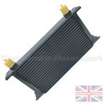 UNIVERSAL 25 ROW AN10 AN-10 10AN ENGINE TRANSMISSION OIL COOLER [RADIATOR] BLACK