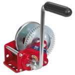 Sealey Gwe1200B Geared Hand Winch With Brake 540Kg Capacity