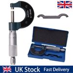 Outside Micrometer 0-25mm(0.01mm Graduations) Metric External Caliper UK