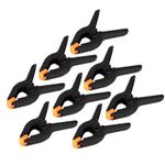 JAK Quality 3.5", 6" Spring Clamps Set Plastic Quick Grip Hold Stall Market Clip