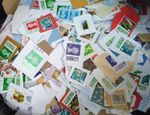 Huge 8 Kilos of Junk Kiloware GB Used Stamps Post Free - Read Full Description A