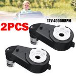 2X 12V 40000RPM Kids For Ride On Car Toy Parts Electric Motor Gear Box RS550 NEW