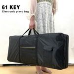 Portable 61-Key Keyboard Carry Bag Electronic Piano Cover Padded Case Gig Bag