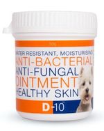 D-10 Anti-Fungal Anti-Bacterial Moisturising Ointment for Dogs (50g)