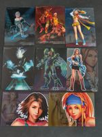 Final Fantasy X-2 FFX-2 Trading Card Lot of 8 Yuna Rikku Paine CG Portrait eb366