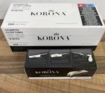 SET250 (1x250) Korona Slim Empty Tubes +  filling machine