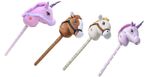 Kids Hobby Horse or Unicorn with Galloping Neighing Sounds Childrens Toy