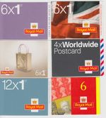 GB Barcode Booklets 1989  / 2018  HD  to RE1.   Complete and Mint