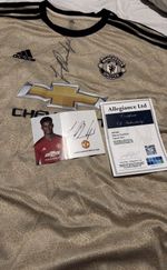 Rashford Signed Manchester United Jersey
