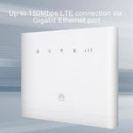 Unlock Home Huawei B315S-936 4G LTE CPE Router for Fast and Reliable Internet 