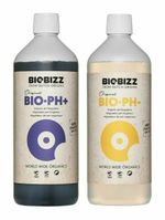 BioBizz Organic Bio pH Up and ph Down 250ml Twin Pack - Organic pH Regulation