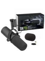 Shure SM7B Cardioid Dynamic Vocal Broadcast Microphone Sealed in box Black