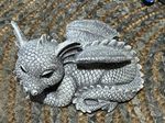 Dragon Latex Mould to Create Home or Garden Ornament Concrete or Plaster