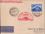 1931 Graf Zeppelin Polar Flight 2RM Europe Friedrichshafen Cover