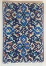 Isnik Tile Late 19th Century Early 20th Century In Turquoise, Blue, Red & White