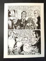 A ROCKET JOURNEY ALAN FORD Piffarerio Comic Book Table 82-53