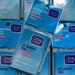 Pack of 5 Clean and Clear Oil Control Film Blotting Paper--total 300 sheets NEW