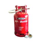 11kg GAS IT RV Refillable Stainless Single Cylinder Kit