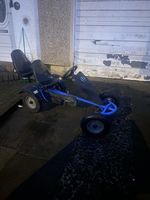 XL blue  Go Kart With Passenger Seat