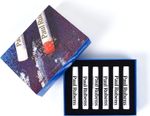 Paul Rubens 6 Pcs White Oil Pastel Set Specially for Mixing with Other Colour