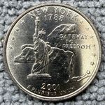 2001 D - US QUARTER - New York - USA Unites States of America