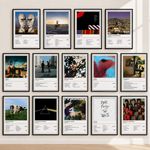 Pink Floyd Album Cover Print Collection Classic Rock Music Wall Art Poster