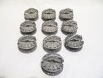Galvanised In-Line Wire Tensioner x10 (Tightener Fencing Fence Strainer)