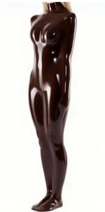 Latex Rubber Vacuum Body Sack Neck Entry Full Body Sleepsack Handmade Custom