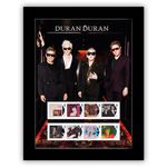 Duran Duran Framed Stamp Set from Royal Mail