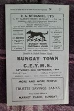1961/62 Norfolk & Suffolk League - BUNGAY TOWN v. C.E.Y.M.S.