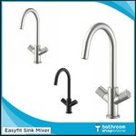 Bristan Fern Kitchen Sink Mixer Easy Fit Base Finish Choice 