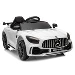 12V Mercedes-Benz Electric Ride-On Car Kids Toys Max Speed 3 mph Remote  White