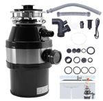 Waste Disposal Unit Under Sink Kitchen Food AIR SWITCH 560w 1.4L NEW OPEN BOX