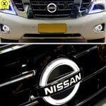 Car Dynamic Animation Flowing Light LED Emblem Badge Compatible with Nissan
