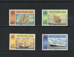 S7577   Seychelles   1981   transport,  ships   4v.   MNH