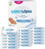 WaterWipes Plastic-Free Original Baby Wipes, 1080 Count 18 packs, 99.9% Water*