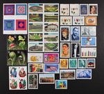 2001 U.S. Commemorative Year Set of 96 stamps incl. 4 Sheets Mint NH, see scans