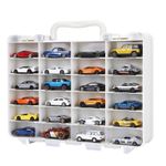 Saichotoy Storage Case Compatible with Hot Wheels - Carrying Display Case for