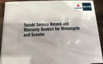 SUZUKI GSXR TS GT 600 750 1000 ALL MODELS GENUINE SERVICE BOOK NEW BLANK