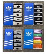 Adidas Socks 5 Pairs Pack Cotton Mid-Tube Casual Socks Unisex