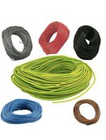 Wire Sleeving Sleeve PVC Brown ,Grey ,Black, Red, Blue, Yellow/ Green ( Earth)