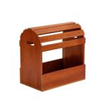 Wooden Saddle Rack Floor-Standing Horse Saddle Stand Heavy Duty for Equestrians